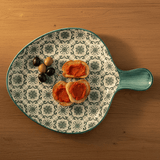 Padrão I Ceramic Serving Dish - Green
