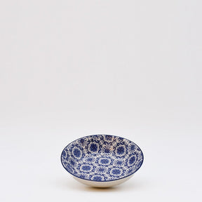 Padrão I Ceramic Snack Bowl 5.1'' - Blue
