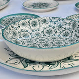 Padrão I Ceramic Soup Plate 7.5'' - Green