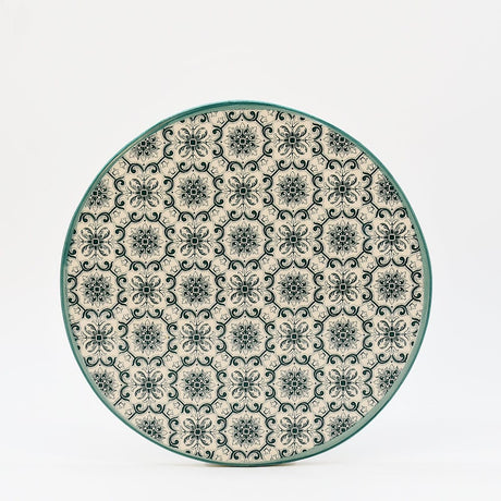 Padrão I Ceramic Tray - Green