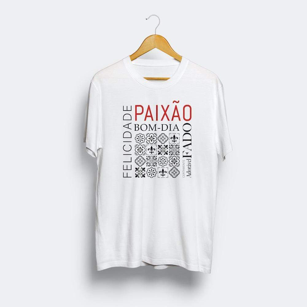 Paixão I Unisex T-shirt - White - Luisa Paixao | USA