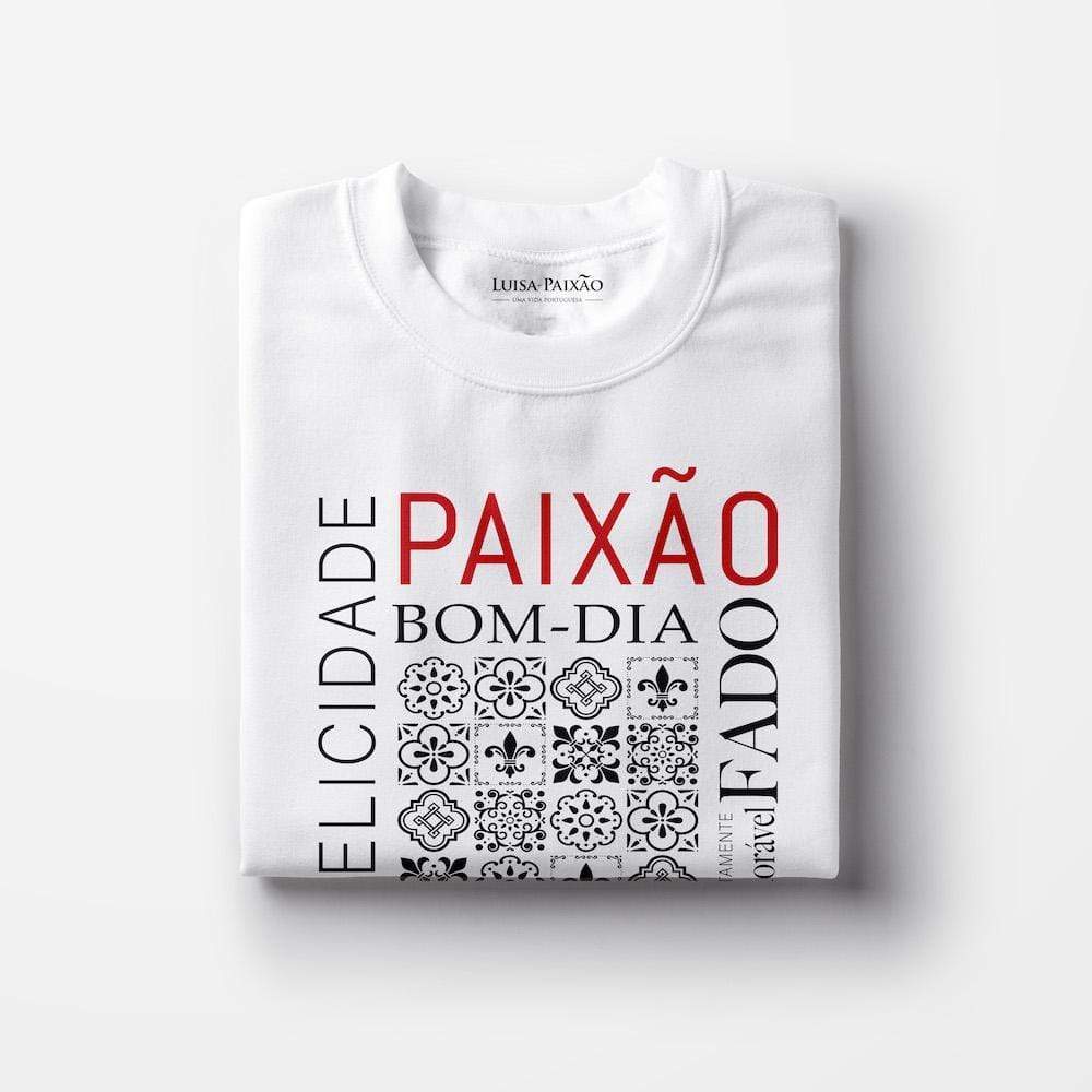 Paixão I Unisex T-shirt - White - Luisa Paixao | USA