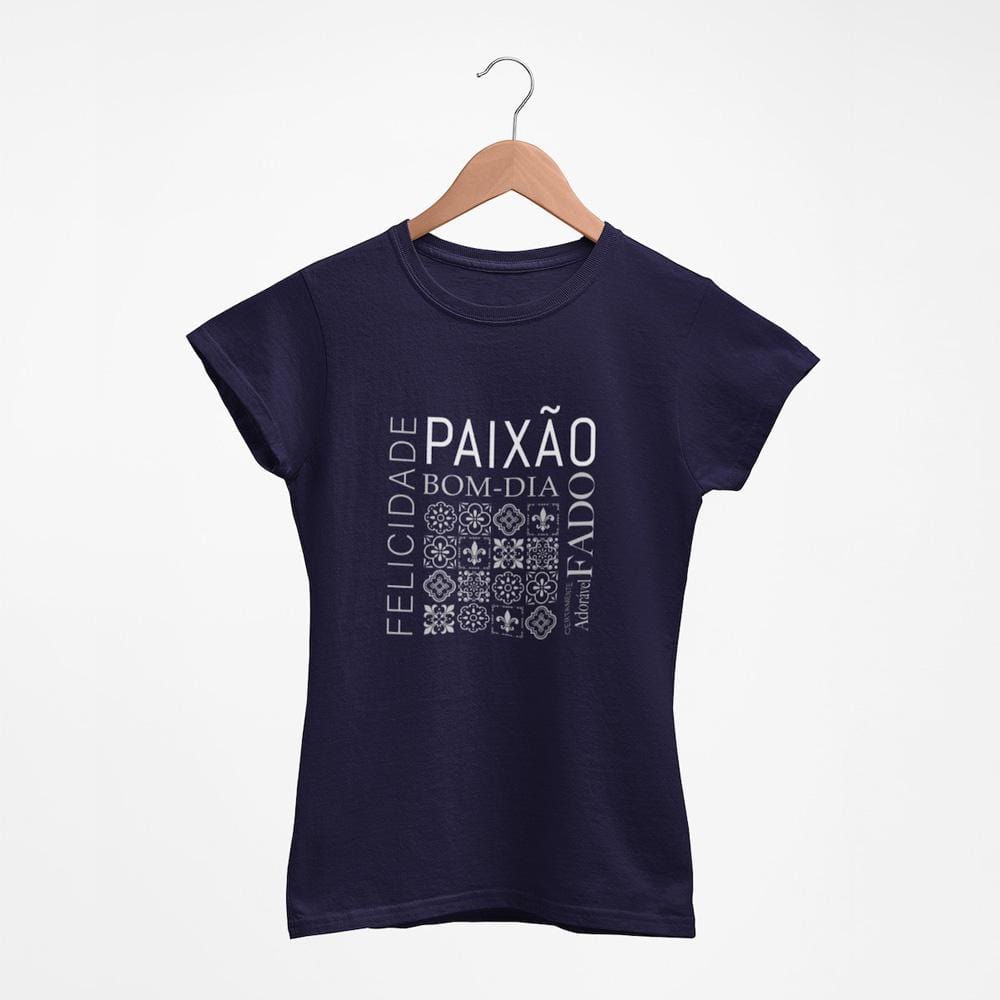 Paixão I Women's T-shirt - Navy Blue - Luisa Paixao | USA