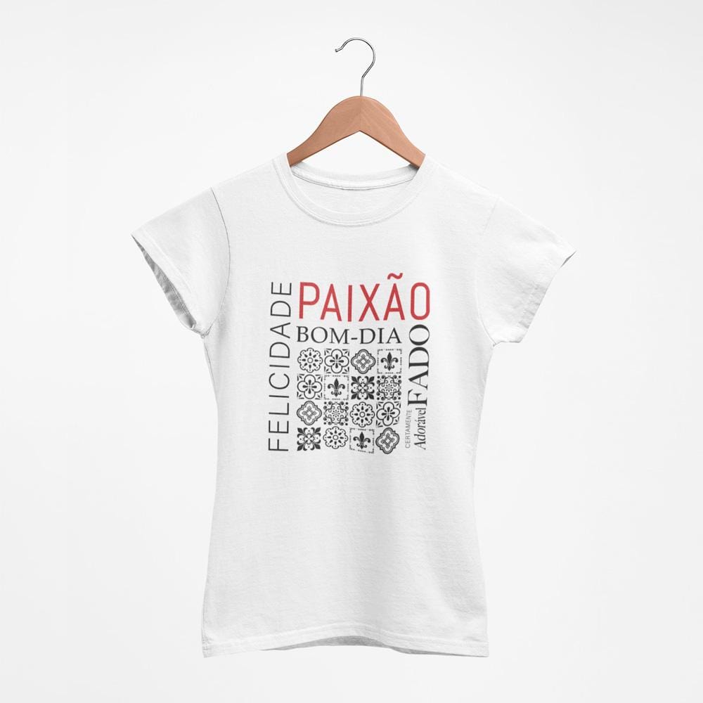 Paixão I Women's T-shirt - White - Luisa Paixao | USA