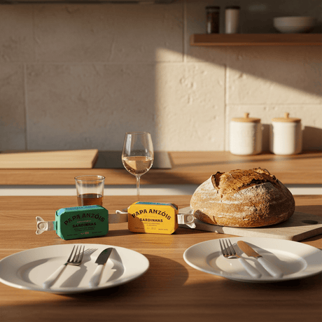 Papa Anzóis I Canned Sardines in Organic Extra Virgin Olive Oil