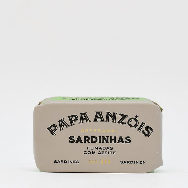 Papa Anzóis I Canned Smoked Sardines in Olive Oil