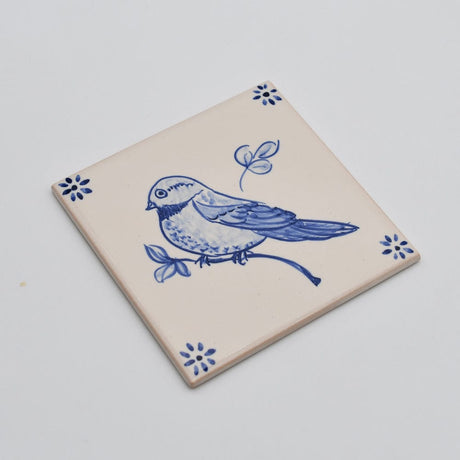 Pássaro I Azulejo 4.3x4.3"
