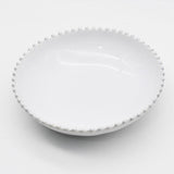 Pearl I Stoneware Low Salad bowl