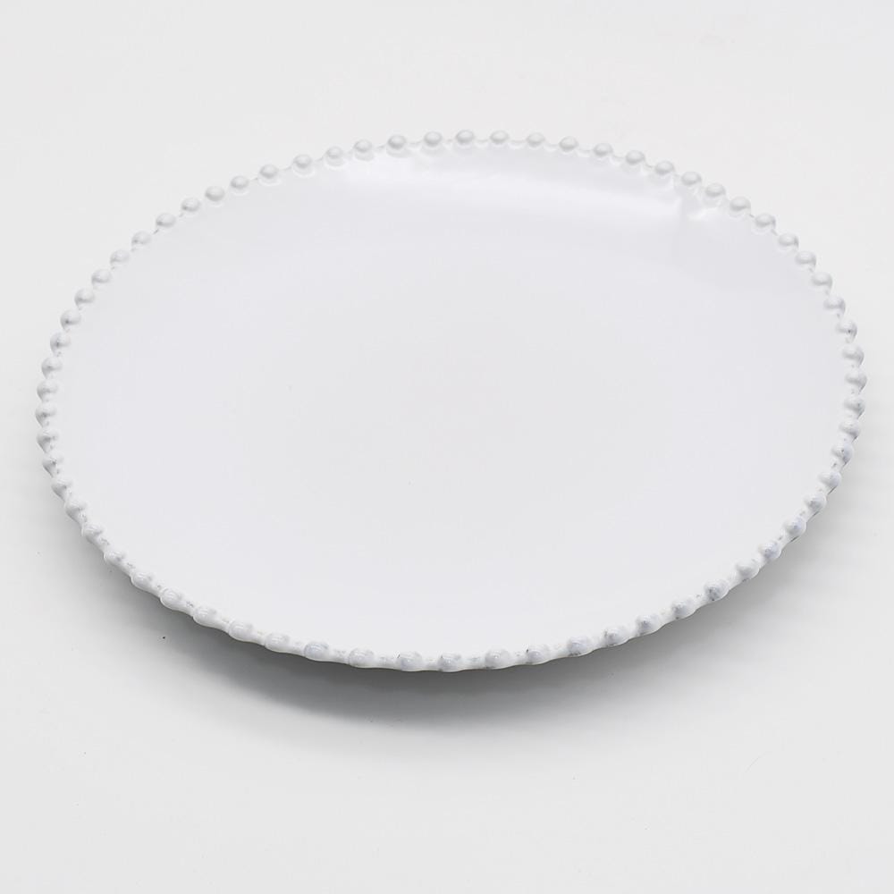 Pearl I Stoneware Plate - 8.7'' - Luisa Paixao | USA