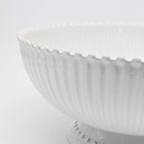 Pearl | Stoneware Centerpiece / Fruit basket