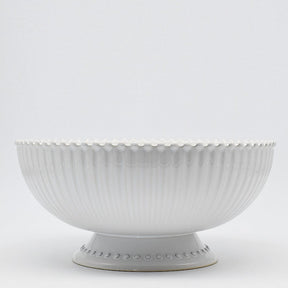 Pearl | Stoneware Centerpiece / Fruit basket
