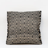 Pillow Cover in Recycled Fibers - Black