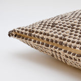 Pillow Cover in Recycled Fibers - Brown