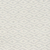 Plaid en coton 79x53'' - Gris clair