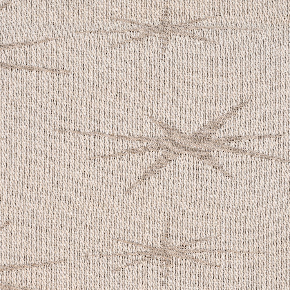 Plaid en coton "Estrelas" - 3 couleurs Beige
