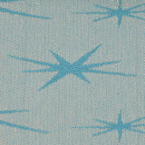 Plaid en coton "Estrelas" - 3 couleurs Turquoise
