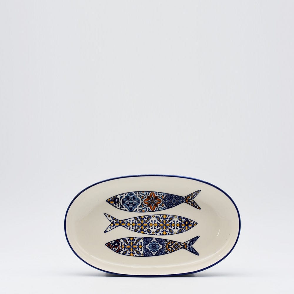 Plat apéritif céramique motifs sardinhas I Vente en ligne Coupe en céramique "Sardinhas"