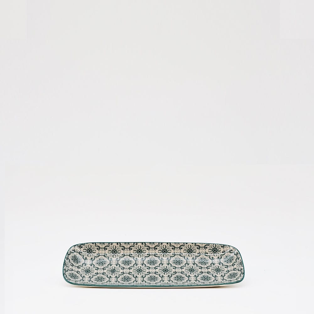 Plat en céramique "Padrão" 22cm - Vert
