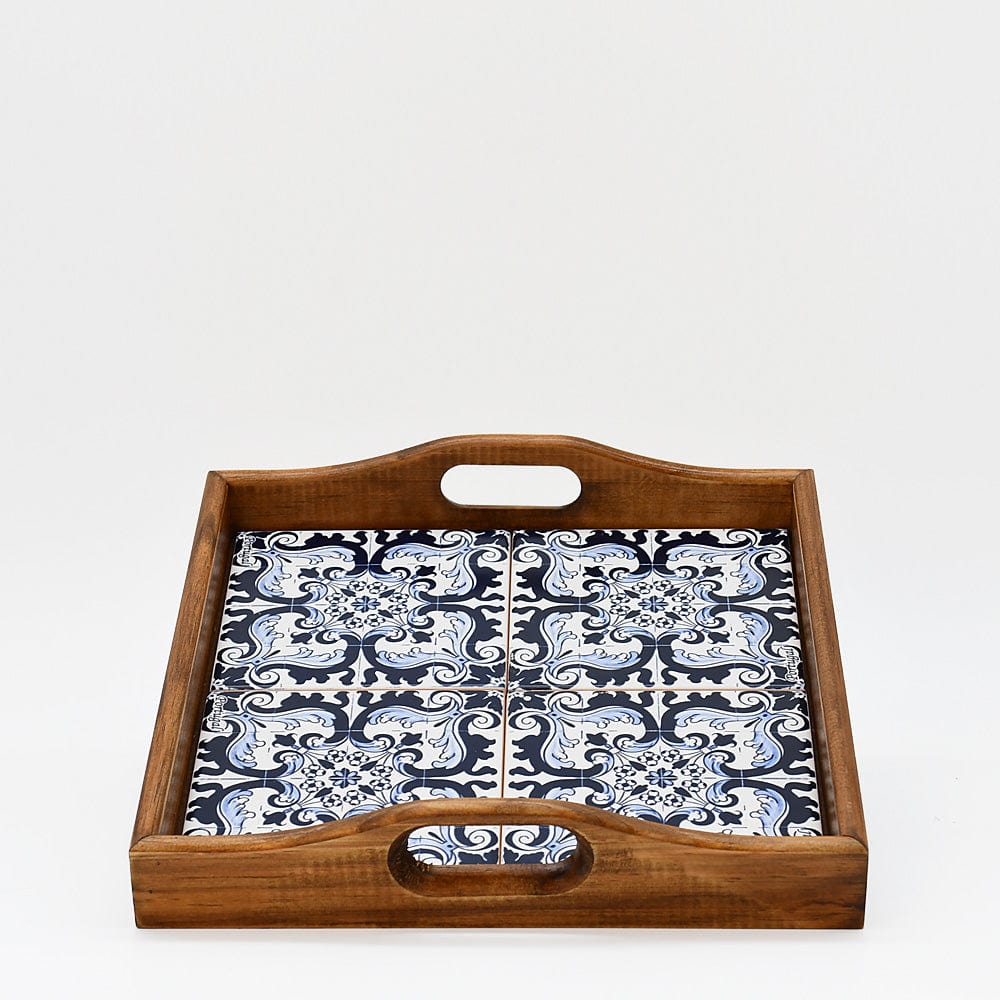 Plateau carré "Azulejos"