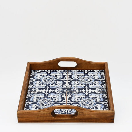 Plateau carré "Azulejos"