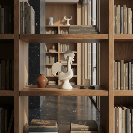 Portuguese Ceramic rooster - White