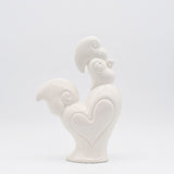 Portuguese Ceramic rooster - White