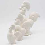Portuguese Ceramic rooster - White