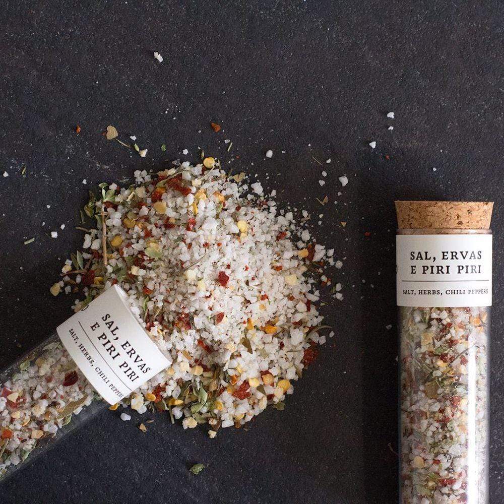 Portuguese Fleur de Sel with Piri-Piri and Aromatic Herbs