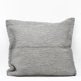 Portuguese Handmade Oversized Pillow Cover - Light Grey