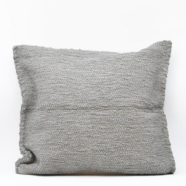 Portuguese Handmade Oversized Pillow Cover - Light Grey