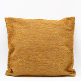 Portuguese Handmade Oversized Pillow Cover - Ochre