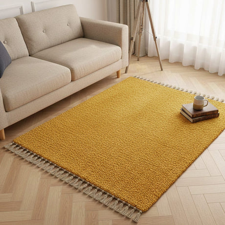 Portuguese Handmade Rug - Ochre