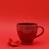 Positano I Stoneware mug - Deep Red