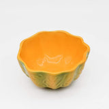 Pumpkin-shaped Ceramic Bowl