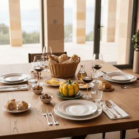 Pumpkin-shaped Ceramic Pot - 5.9''