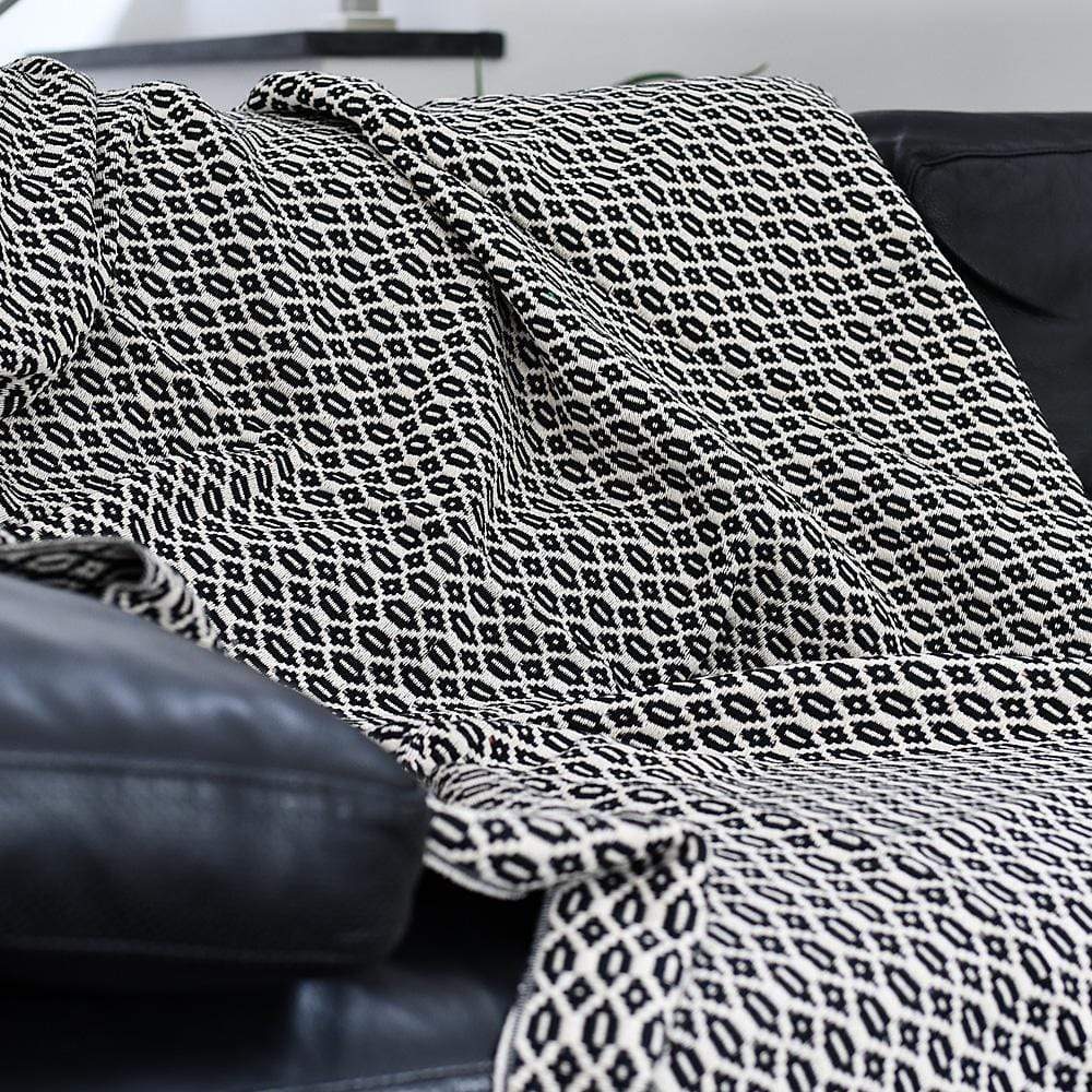 Real I Wool Blanket - Black