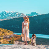 Reed Satchel bag - 11.8'' - Natural