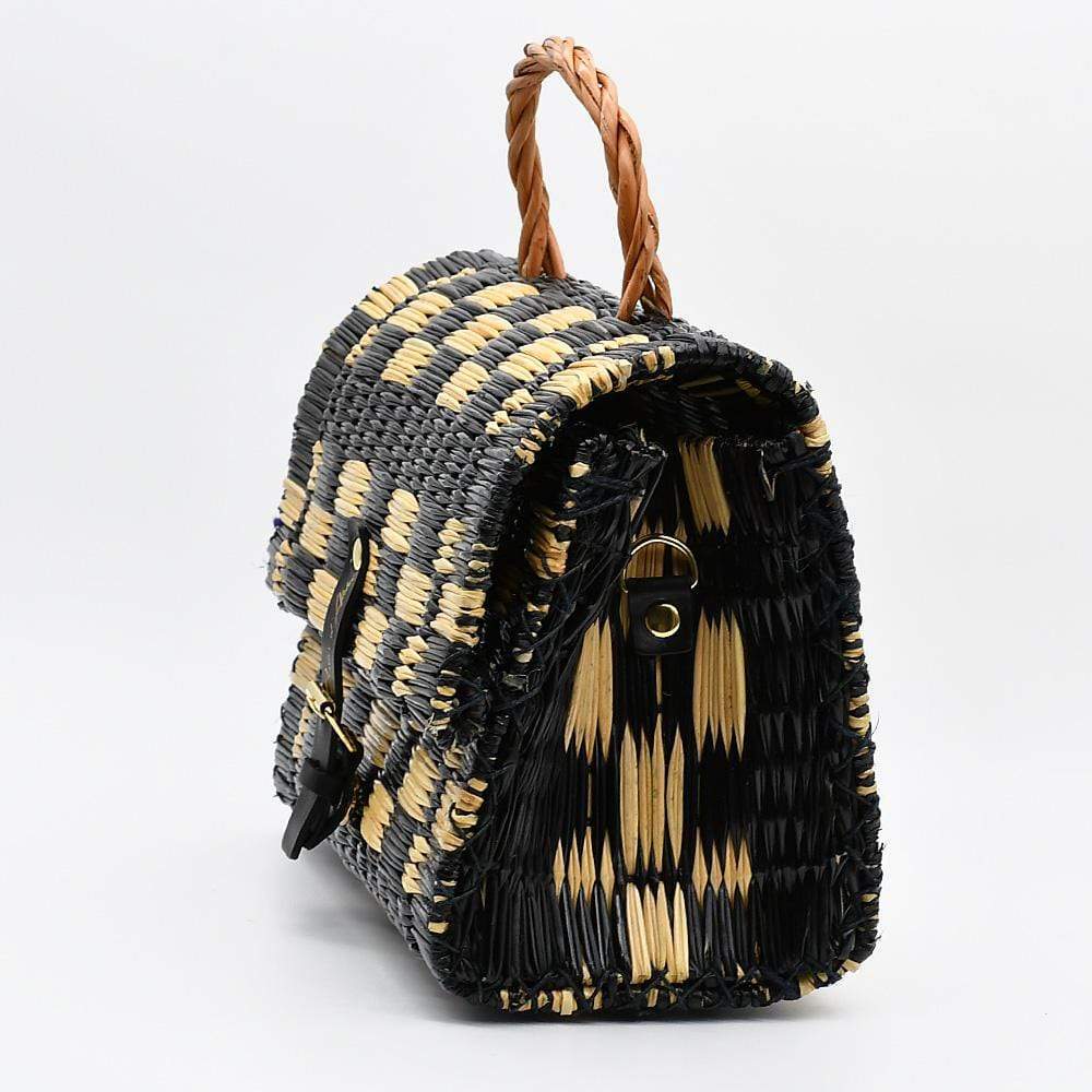 Reed Satchel Bag - 9.8'' - Black