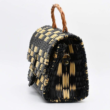 Reed Satchel Bag - 9.8'' - Black