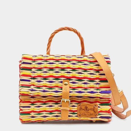 Reed Satchel Bag - 9.8'' - Multicolor