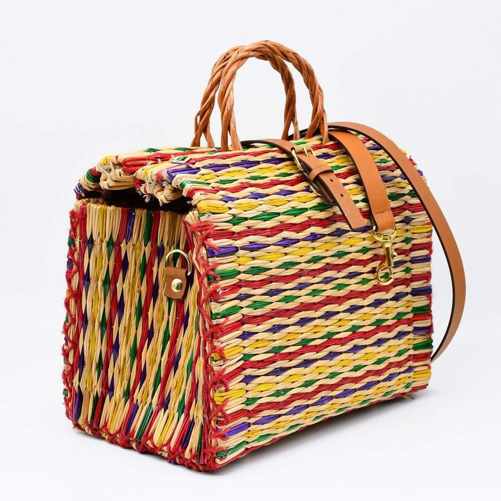 Reed Shopping Bag - 10.2'' -  Multicolor