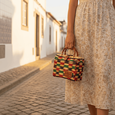 Reed Shopping Bag - 7.1'' - Multicolor
