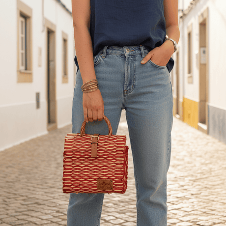 Reed Shopping bag - 8.7'' - Red