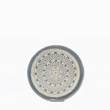 Renda I Handmade Ceramic Bread / Butter Plate - Grey Motif 2