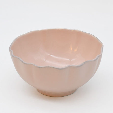 Rosa I Fine Stoneware Bowl - Pink