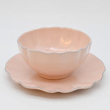 Rosa I Fine Stoneware Bowl - Pink