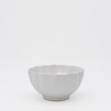 Rosa I Fine Stoneware Bowl - White
