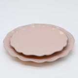 Rosa I Fine Stoneware Dinner Plate - Pink