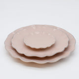 Rosa I Fine Stoneware Dinner Plate - Pink