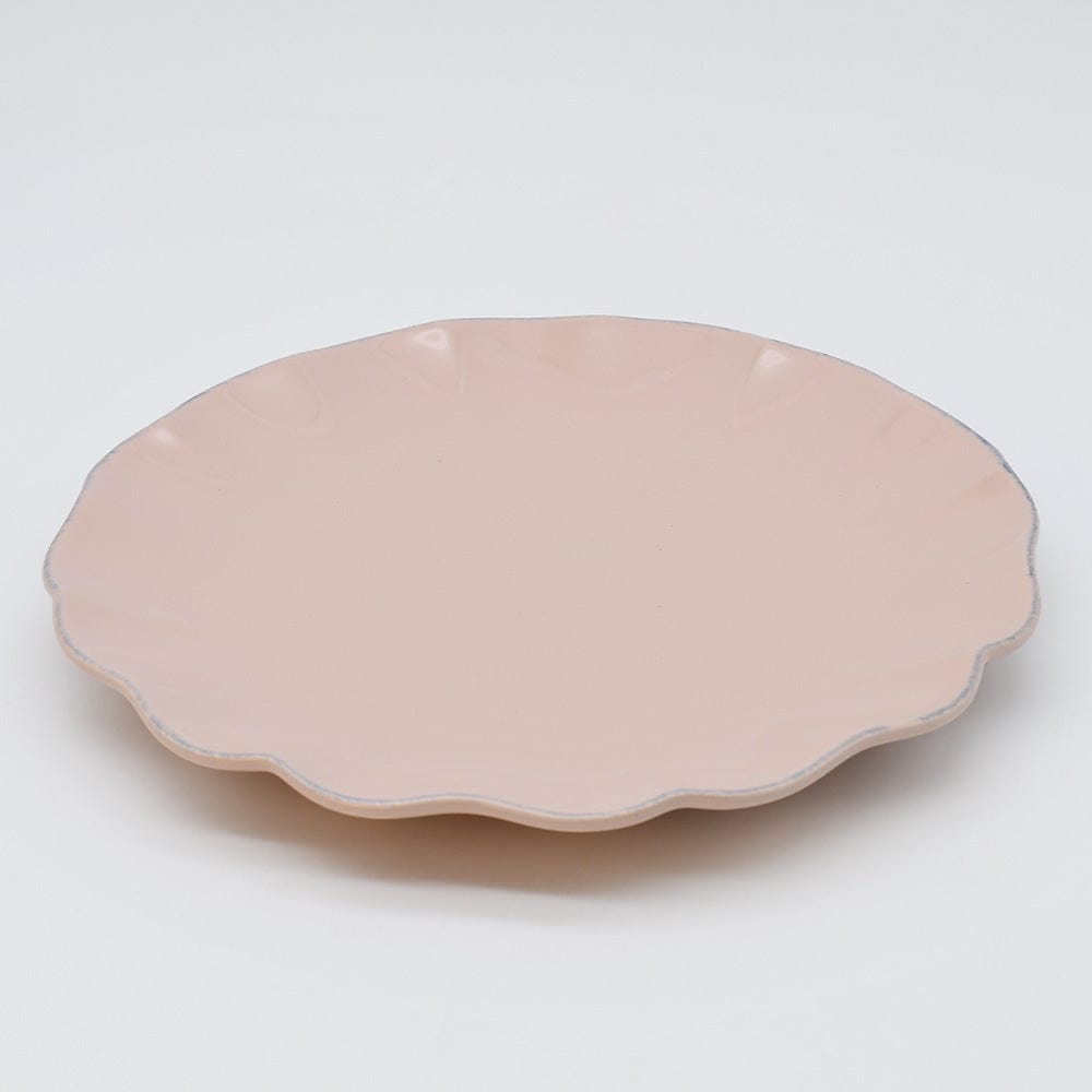 Rosa I Fine Stoneware Dinner Plate - Pink